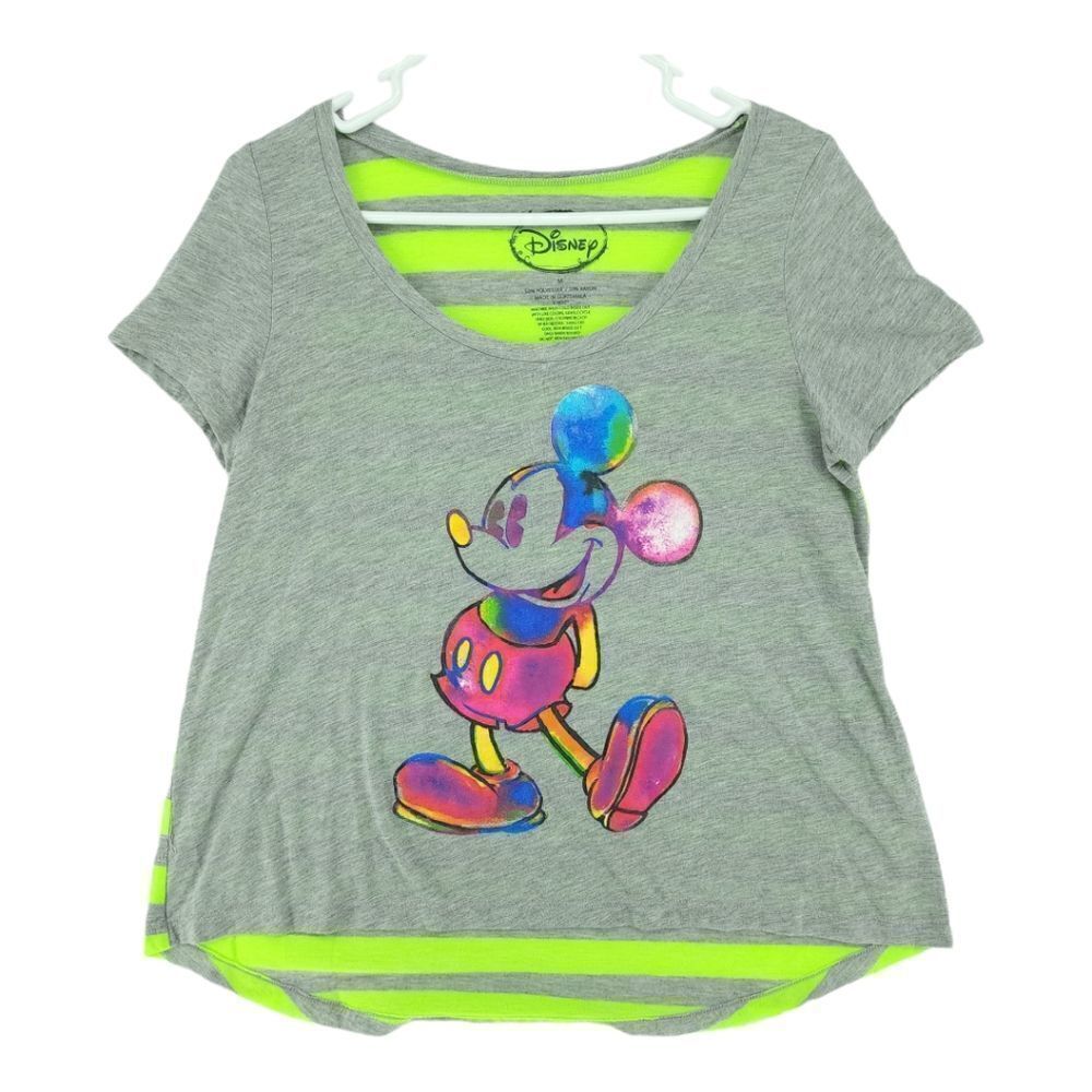 Disney Medium Mickey Mouse Neon Stripe Tunic